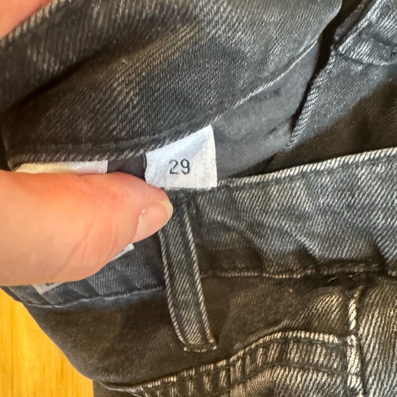 vervet wide leg distressed “olivia” crop jeans - Picture 7 of 7